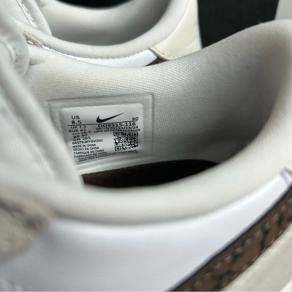 Jordan 1 Retro Low Golf Light Orewood Elephant (8.5M/10W) - Picture 11 of 12